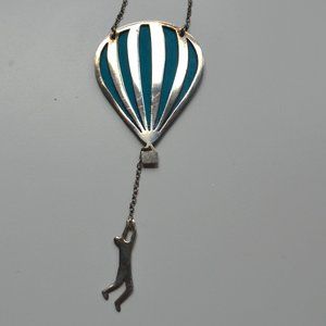 Hot Air Balloon Long Necklace